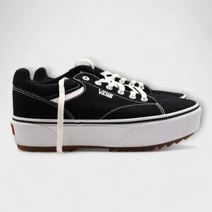 Vans Women’s Canvas Seldan Low Cut Design Platform Shoes Sneakers Size 11